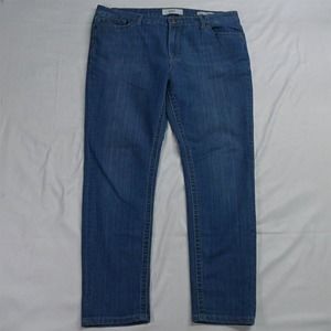 Vigoss 16 Roll Up Skinny Light Wash Bold Stitch‎ Stretch Denim Jeans